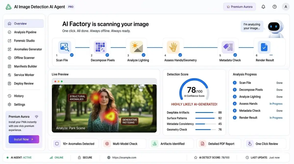 AI poker agent — example of the AI strategy dashboard software